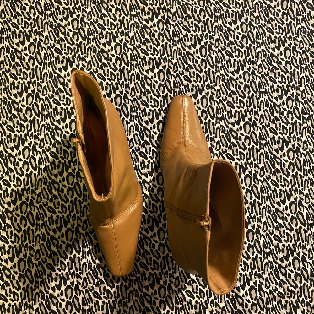 Nicole leather heeled ankle boots - Picture 2 of 6